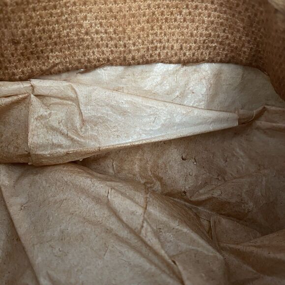 Vtg Cottagecore Beaded Clutch Purse Bag Roses Glass Handmade 1950’s Paper Lined - Picture 8 of 8